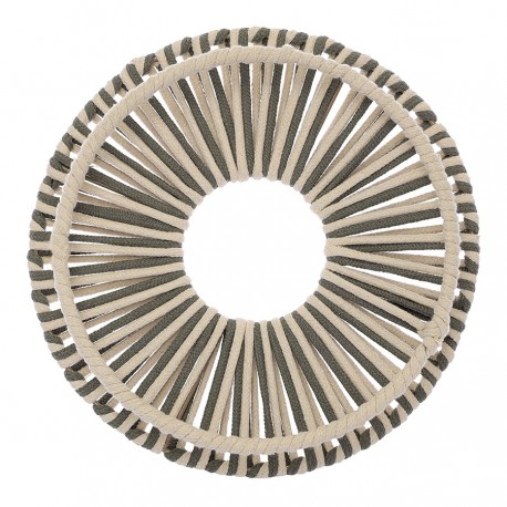 Корзина плетеная dholak grey из коллекции ethnic, размер l