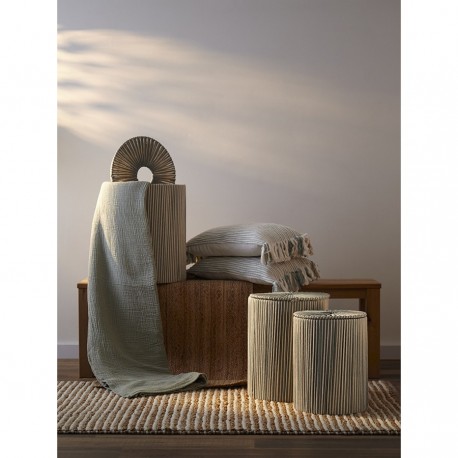 Корзина плетеная dholak mint из коллекции ethnic, размер l