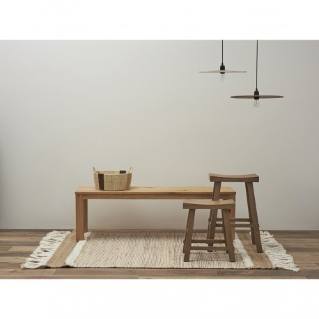 Корзина плетеная круглая bodhran chocolate из коллекции ethnic, размер s