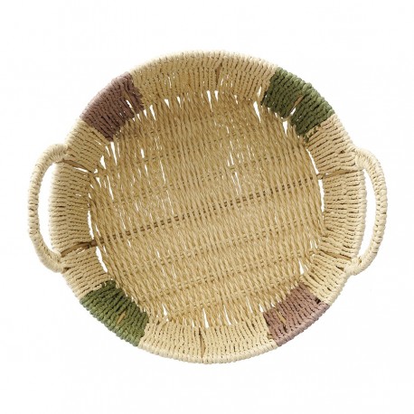 Корзина плетеная круглая bodhran nature из коллекции ethnic, размер m