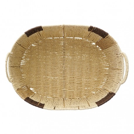 Корзина плетеная овальная bodhran chocolate из коллекции ethnic, размер s