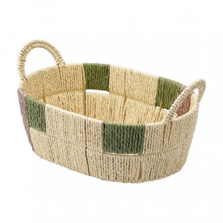 Корзина плетеная овальная bodhran nature из коллекции ethnic, размер m