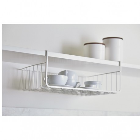 Корзина для хранения подвесная granli, 38,8х24,5х15 см, белая