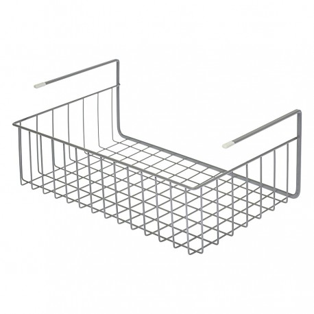 Корзина для хранения подвесная granli, 38,8х24,5х15 см, серая