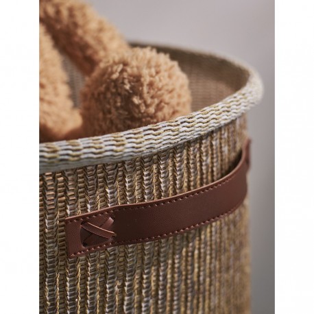 Корзина для хранения sustainable collection, D37х52 см, бежевая