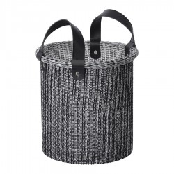 Корзина для хранения sustainable collection, D22х23 см, черная