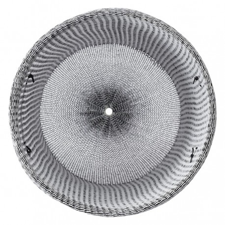 Корзина для хранения sustainable collection, D42х55 см, черная