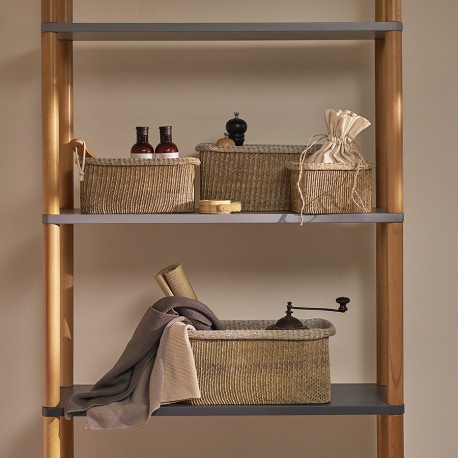 Набор из 4-х корзин для хранения sustainable collection, бежевый