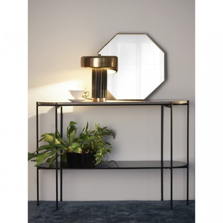 Зеркало настенное raffin, 51х51 см, золотое