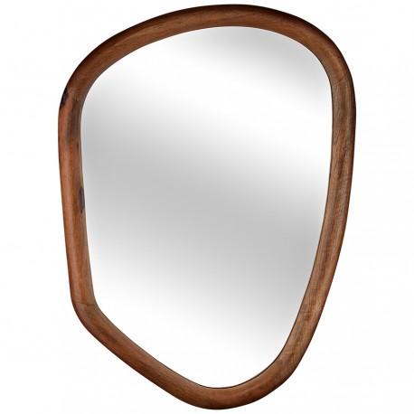 Зеркало настенное torhill, 49х66 см, коричневое