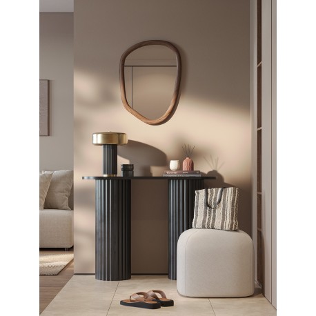 Зеркало настенное torhill, 49х66 см, коричневое