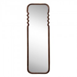 Зеркало fluid, 54х180 см, коричневое