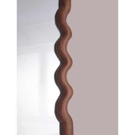Зеркало fluid, 54х180 см, коричневое