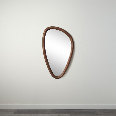 Зеркало настенное torhill, 42х70 см, коричневое