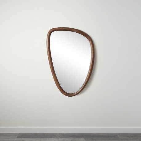 Зеркало настенное torhill, 55х78 см, коричневое