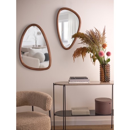 Зеркало настенное torhill, 55х78 см, коричневое