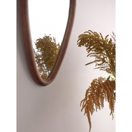 Зеркало настенное torhill, 55х78 см, коричневое