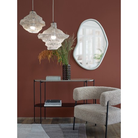 Зеркало настенное torhill, 64х99 см, бежевое