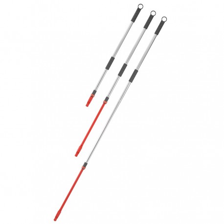 Ручка для швабры телескопическая 160 см с гибкой штангой 40 см