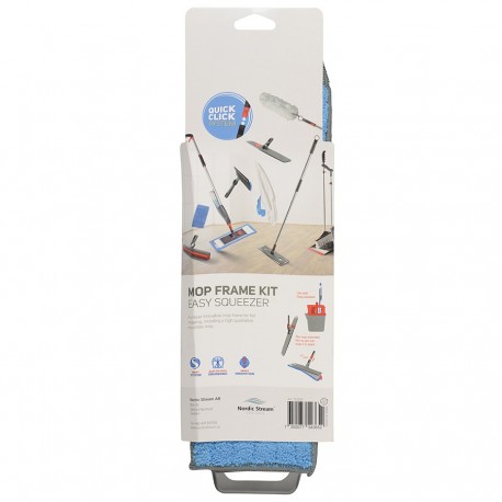 Подвижное основание для швабры easy squeezer с насадкой из микрофибры