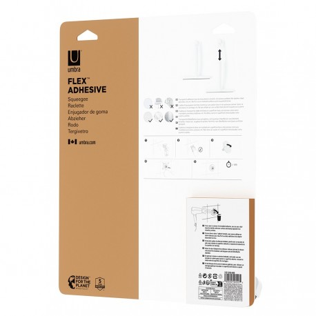 Скребок универсальный flex adhesive, белый