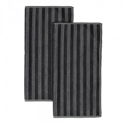 Набор салфеток двухсторонних для сильных загрязнений cozy clean, 30х30 см, темно-серые, 2 шт.