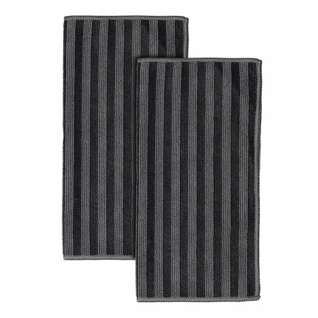 Набор салфеток двухсторонних для сильных загрязнений cozy clean, 30х30 см, темно-серые, 2 шт.