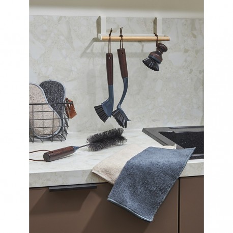 Набор салфеток из микрофибры cozy clean, 30х30 см, темно-серые, 3 шт.