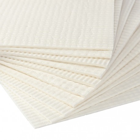 Набор салфеток для уборки из целлюлозы eco clean, белые, 10 шт.