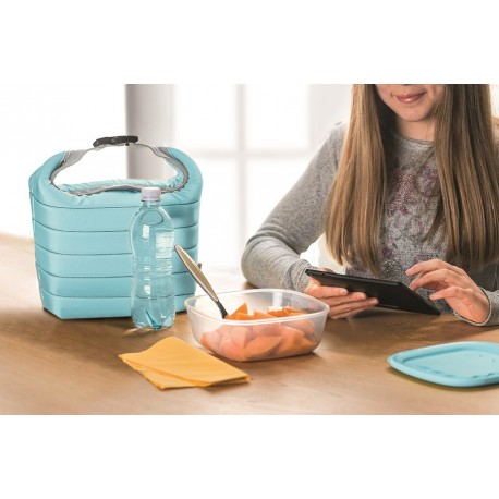 Набор из термосумки и контейнера handy, 1,4 л, оранжевый