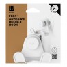 Крючок универсальный flex adhesive, белый