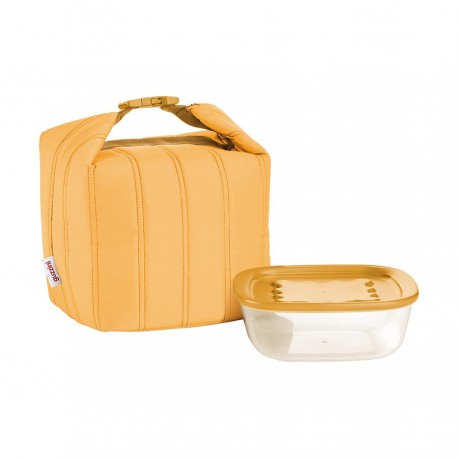 Набор из термосумки и контейнера handy bio, 1,4 л, желтый