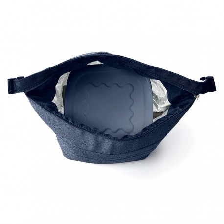 Набор из термосумки и контейнера handy bio, 1,4 л, синий