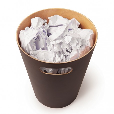 Корзина для мусора woodrow, 7,5 л, эспрессо