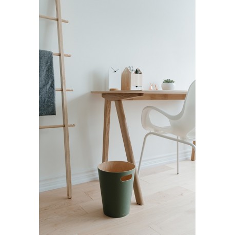 Корзина для мусора, 7,5 л, woodrow, зеленая