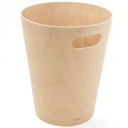 Корзина для мусора woodrow, 7,5 л, натуральное дерево