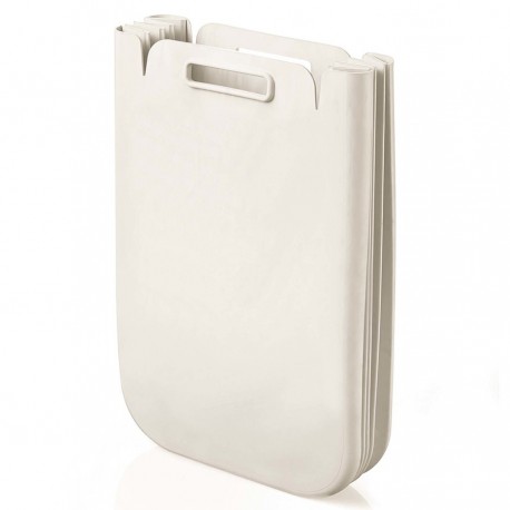 Корзина для белья складная eco packly, белая