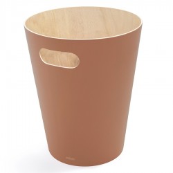 Корзина для мусора woodrow, 7,5 л, коричневая