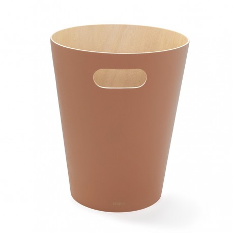 Корзина для мусора woodrow, 7,5 л, коричневая