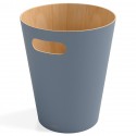 Корзина для мусора woodrow, 7,5 л, серо-голубая