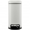 Ведро мусорное с педалью, светло-серое, 5 л