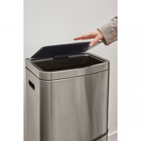 Контейнер мусорный с 2-мя отделениями smart bin, сенсорный, 60 л