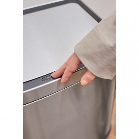 Контейнер мусорный с 2-мя отделениями smart bin, сенсорный, 60 л