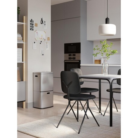 Контейнер мусорный с 2-мя отделениями smart bin, сенсорный, 60 л