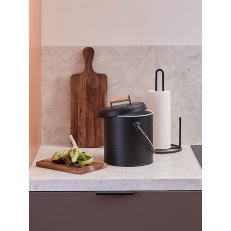 Контейнер для пищевых отходов с фильтром irmel, 3,5 л, графит