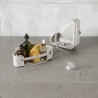 Органайзер для душа угловой flex adhesive, серый