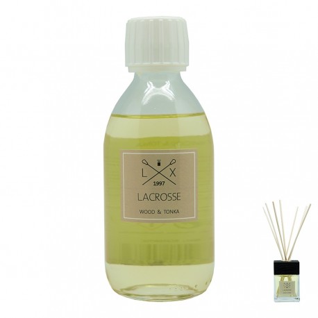 Наполнитель для диффузора lacrosse, wood&tonka, 250 мл