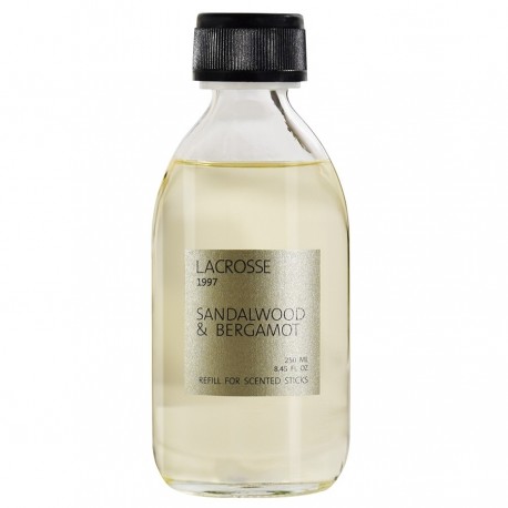 Наполнитель для диффузора lacrosse, sandalwood&bergamot, 250 мл