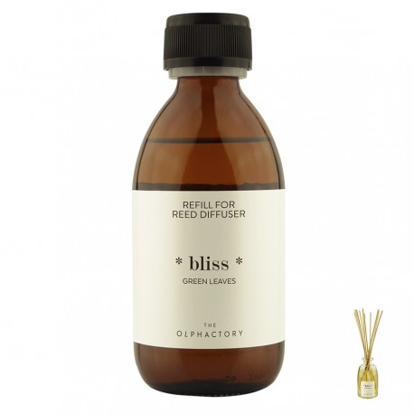 Наполнитель для диффузора the olphactory, bliss, green leaves, 250 мл