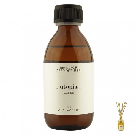 Наполнитель для диффузора the olphactory, utopia, leather, 250 мл